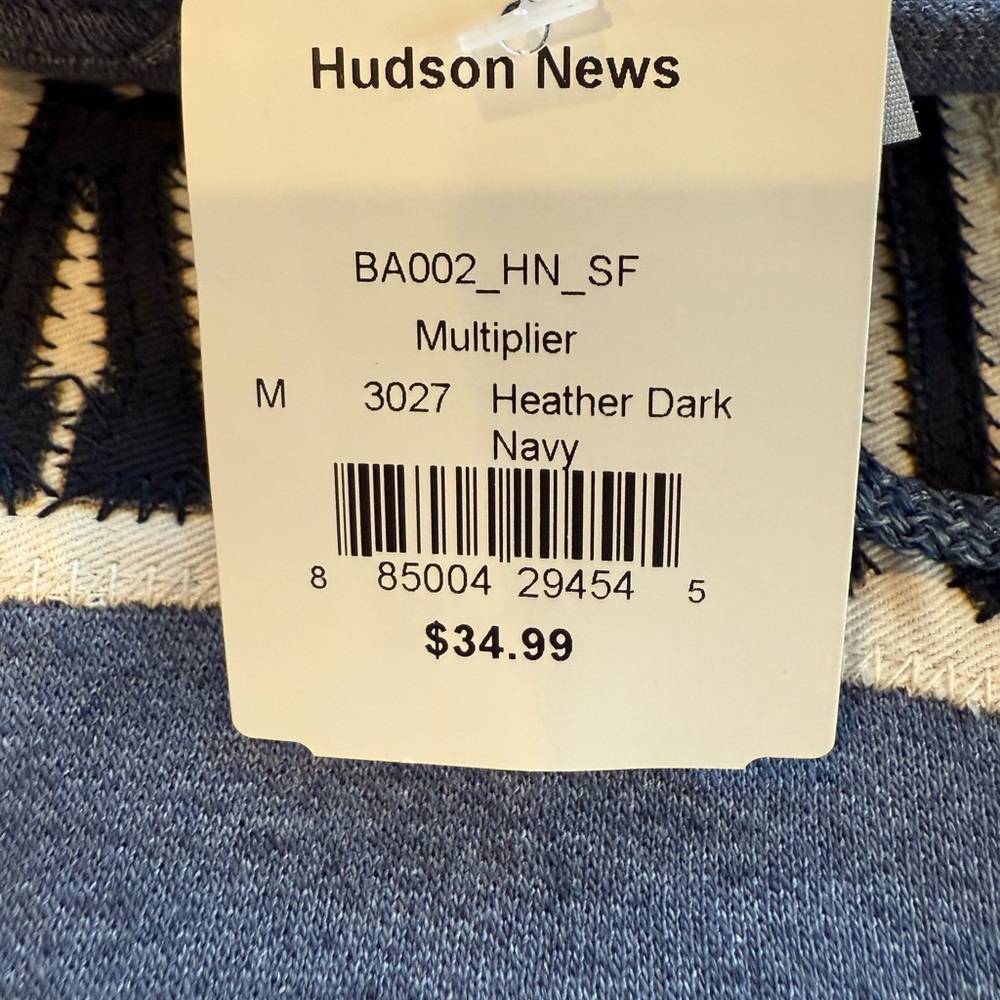 NWT San Francisco Hoodie Heather Gray/ Blue - Picture 5 of 8